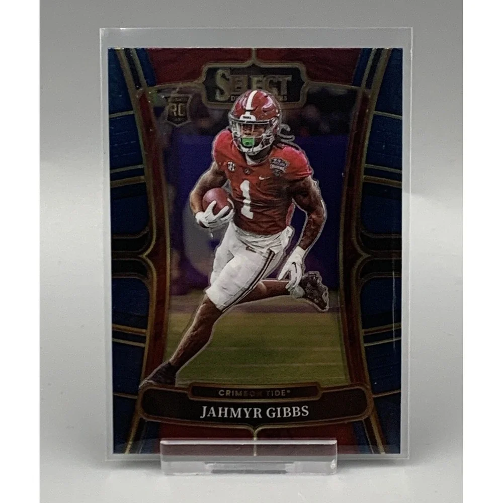 2023 Panini Select Draft Picks Jahmyr Gibbs Rookie RC #10 Alabama‎ - LIONS